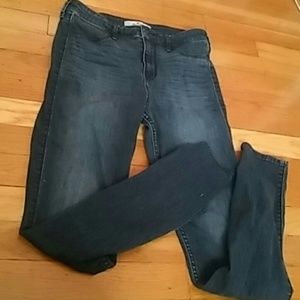 Hollister Dark Wash Denim Jeggings